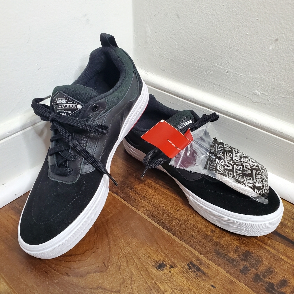 NWT Vans 'Kyle Walker Pro Black' Black/White Shoes